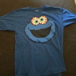 Blue Kids T-Shirt with Fun Character Design